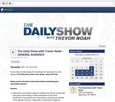 The Daily Show with Trevor Noah