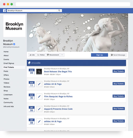 Facebook Ticketing