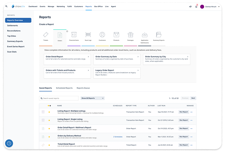 Box Office Ticketing and Admissions Tools | ShowClix